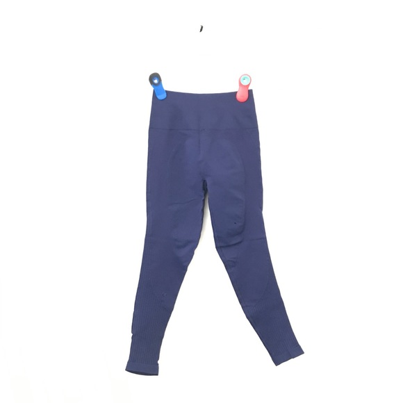 Lululemon Navy Blue 24” Ruched Leggings - Picture 6 of 8